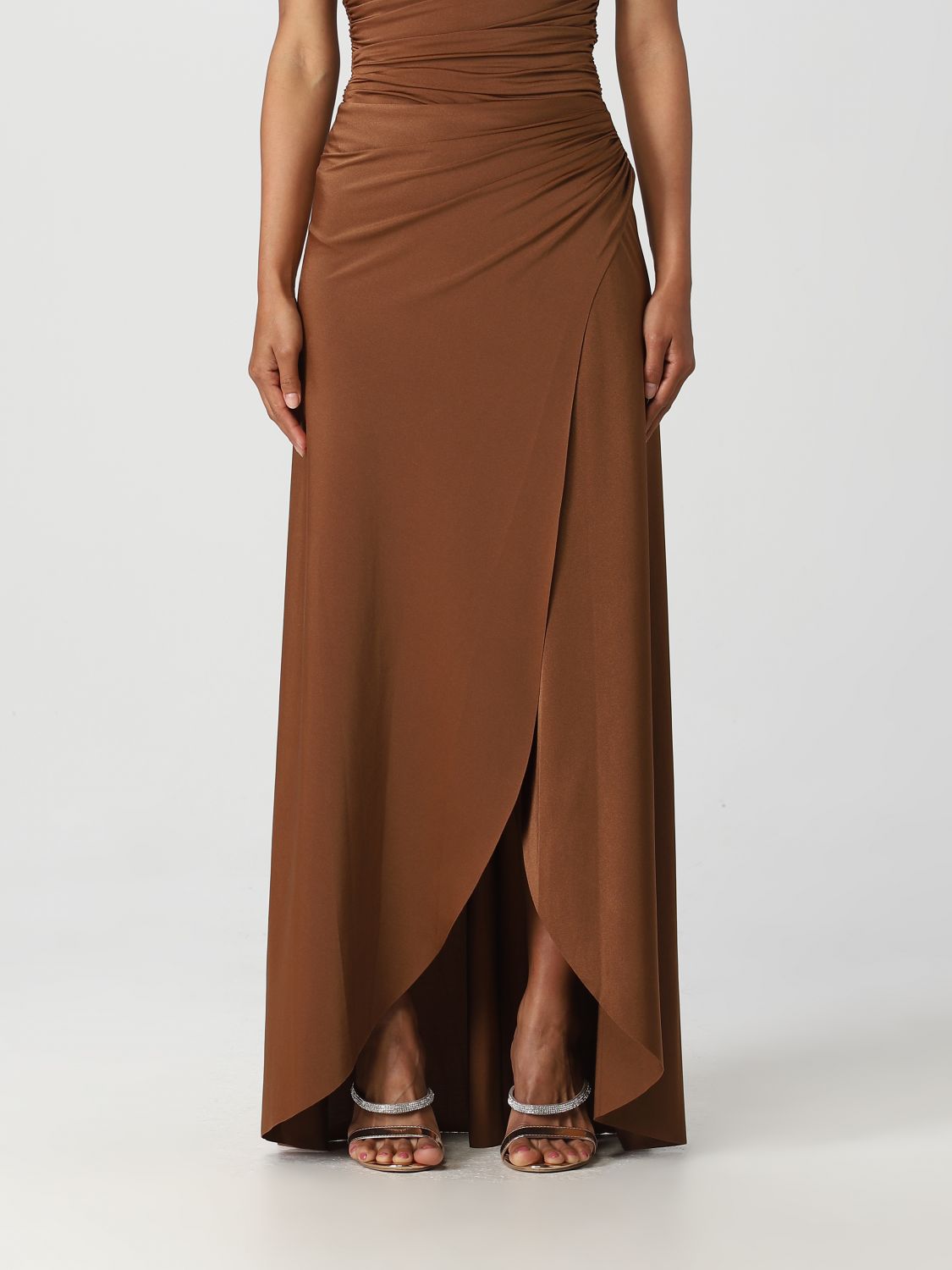 Maygel Coronel Skirt  Woman In Brown