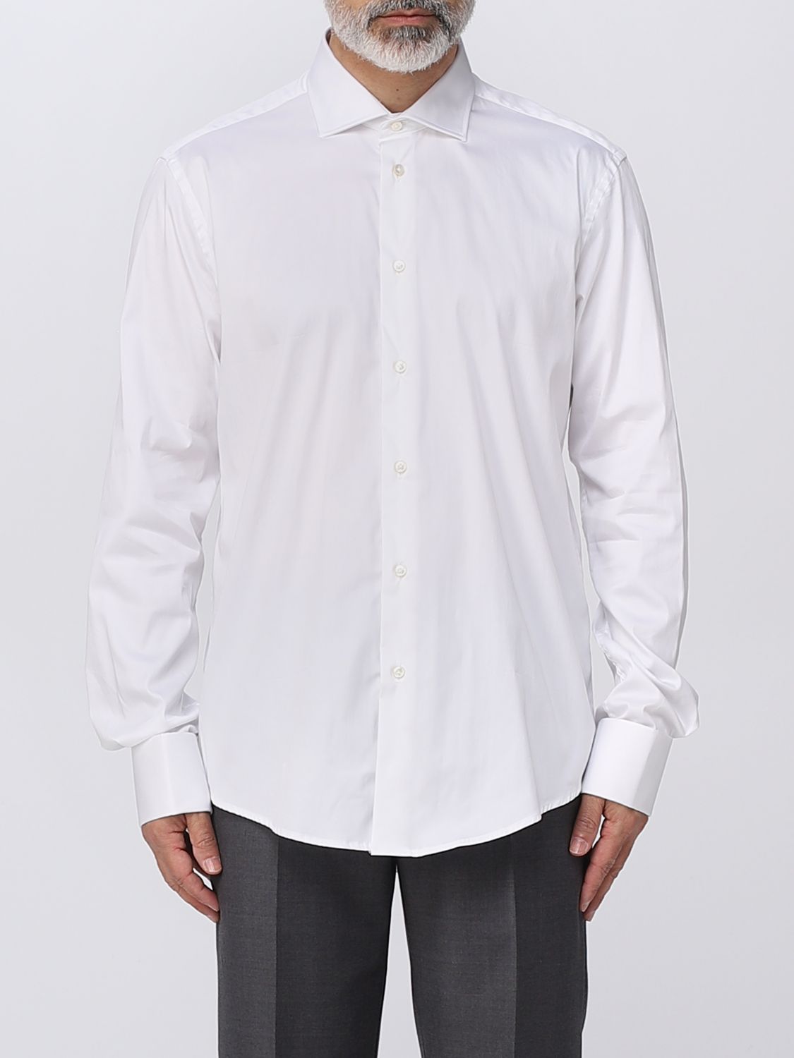 Brian Dales Shirt  Men Color White