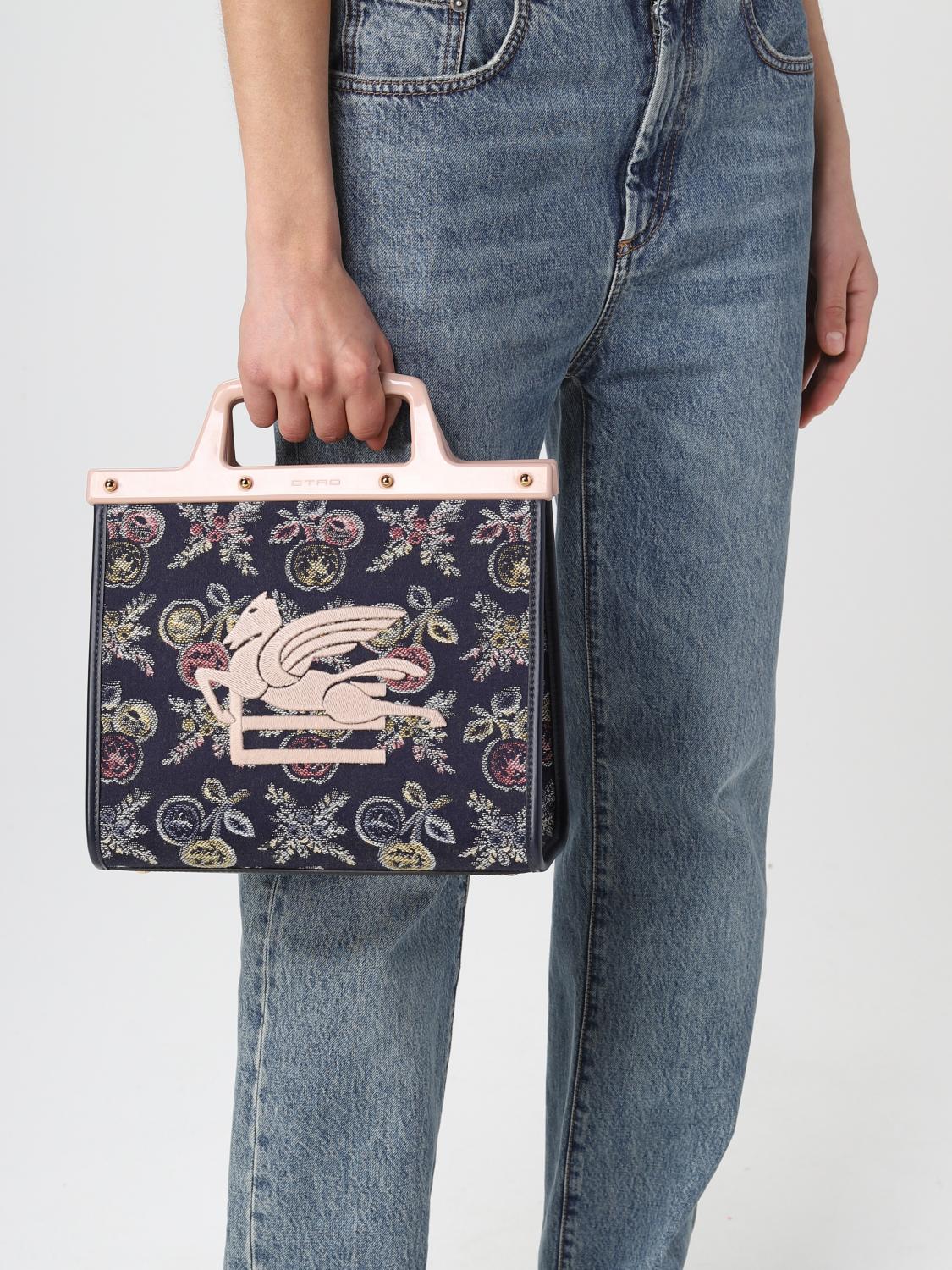 ETRO handbag for woman Pink Etro handbag 1P0237578 online on