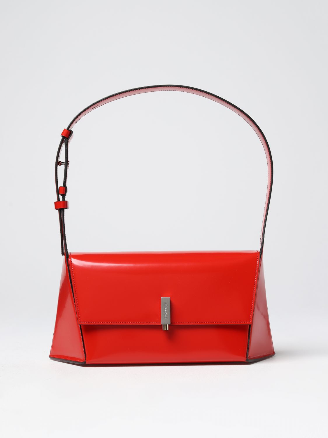 Shop Ferragamo Shoulder Bag  Woman Color Red