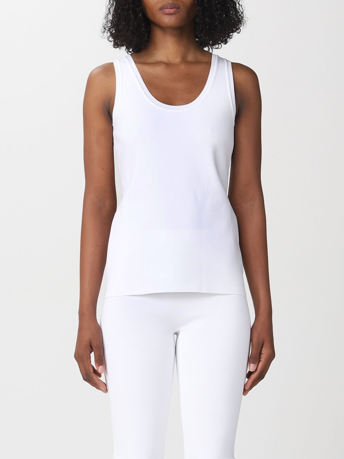 Shop Ferragamo Top  Woman Color White