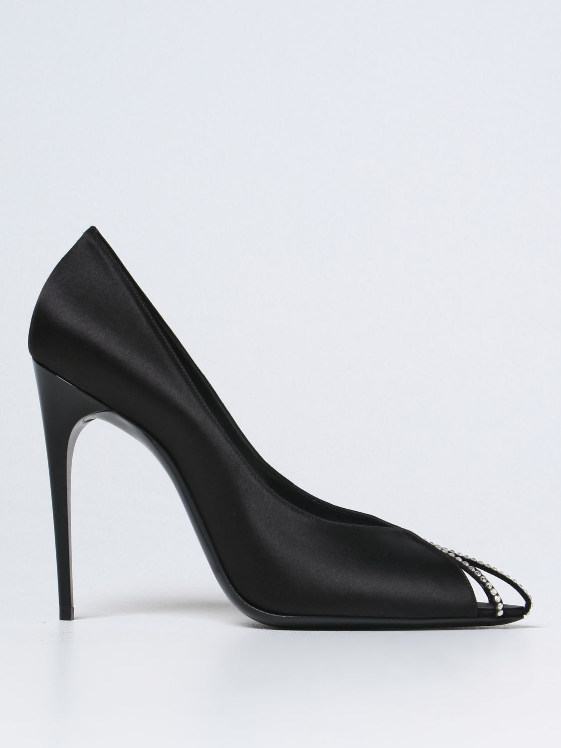 Shop Saint Laurent Court Shoes  Woman In Black