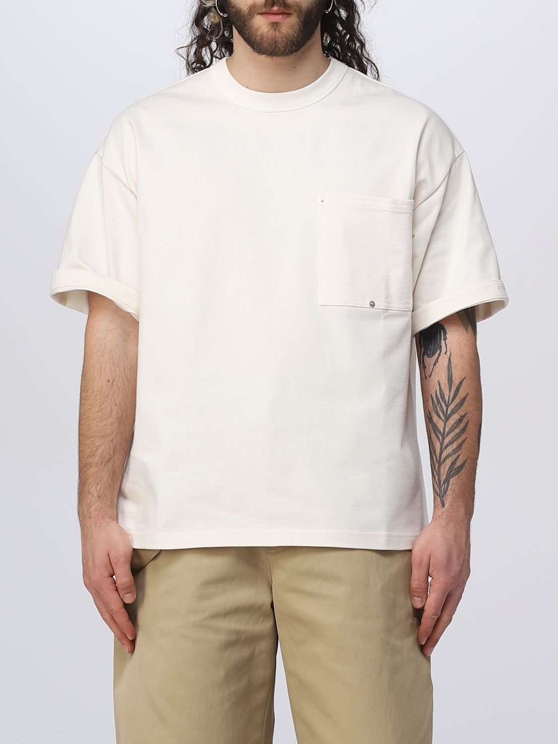 BOTTEGA VENETA：Tシャツ メンズ - ホワイト | GIGLIO.COMオンラインの