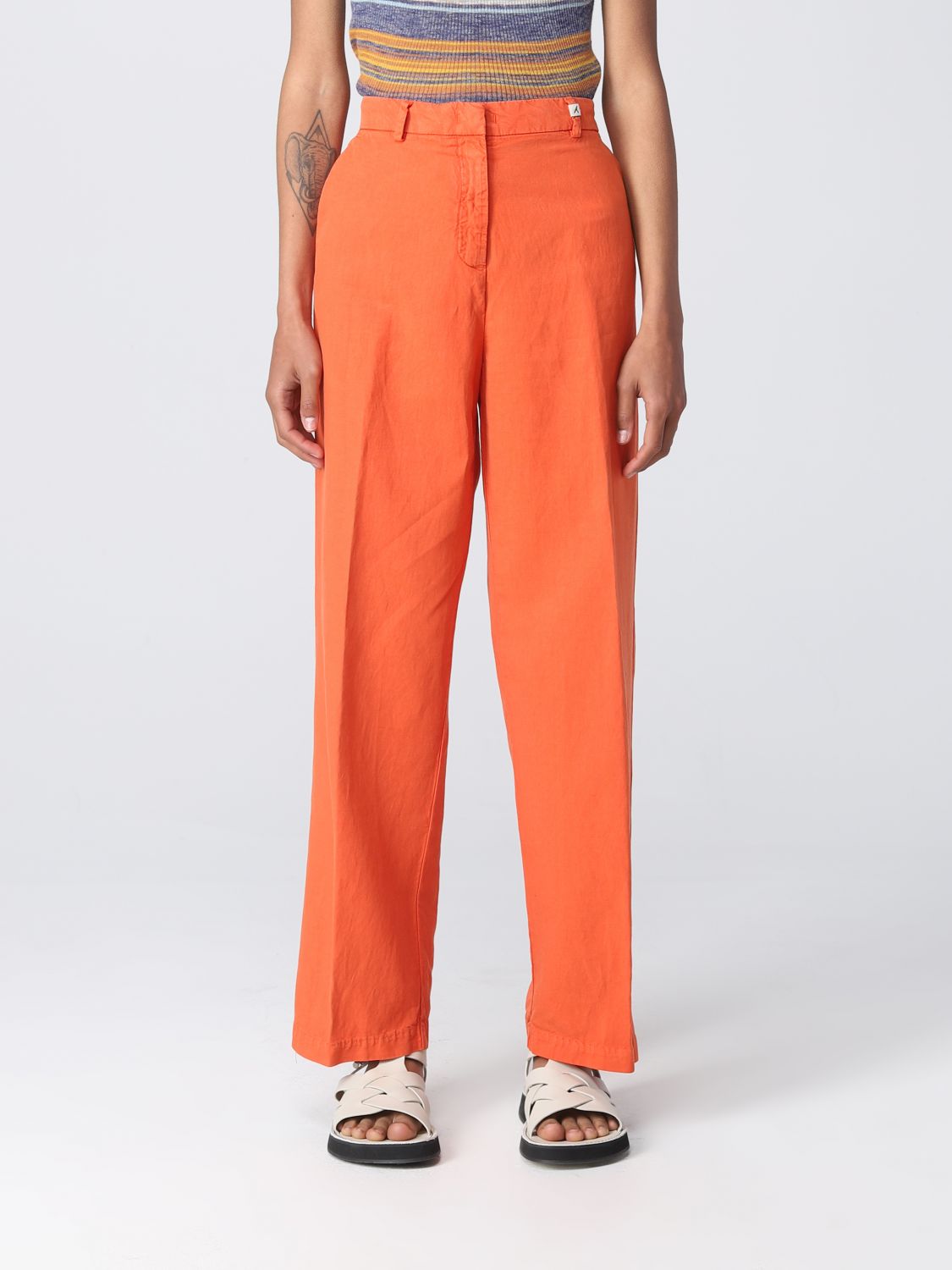 Myths Pants  Woman Color Orange