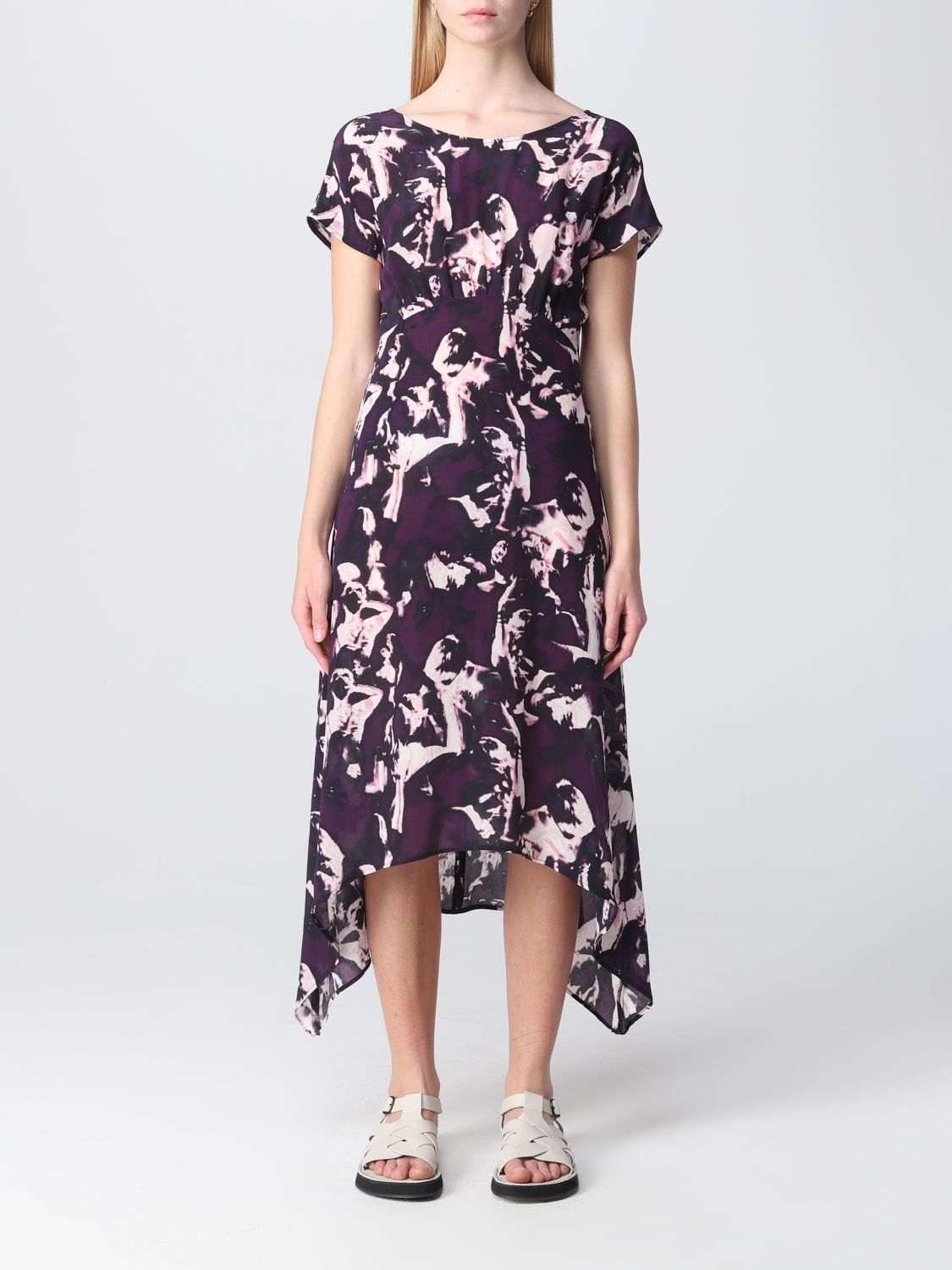 Grifoni Dress Woman Color Violet | ModeSens