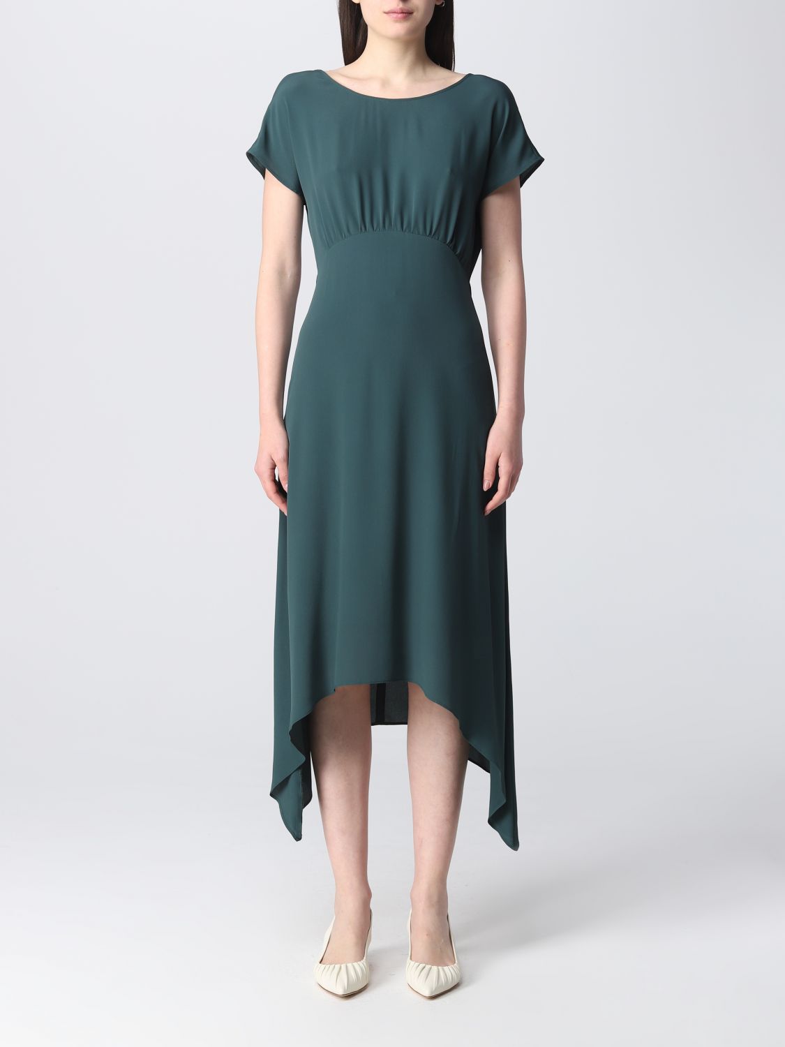 GRIFONI: dress for woman - Green | Grifoni dress GO2701397 online on ...