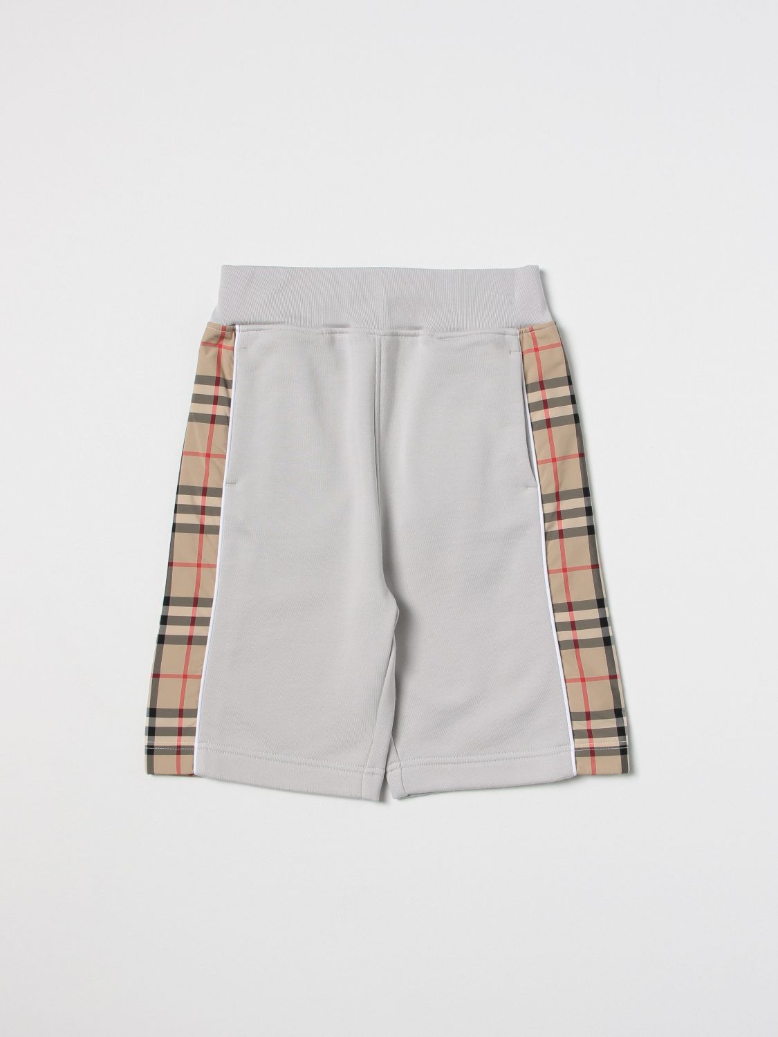 Burberry Shorts  Kids Color Grey