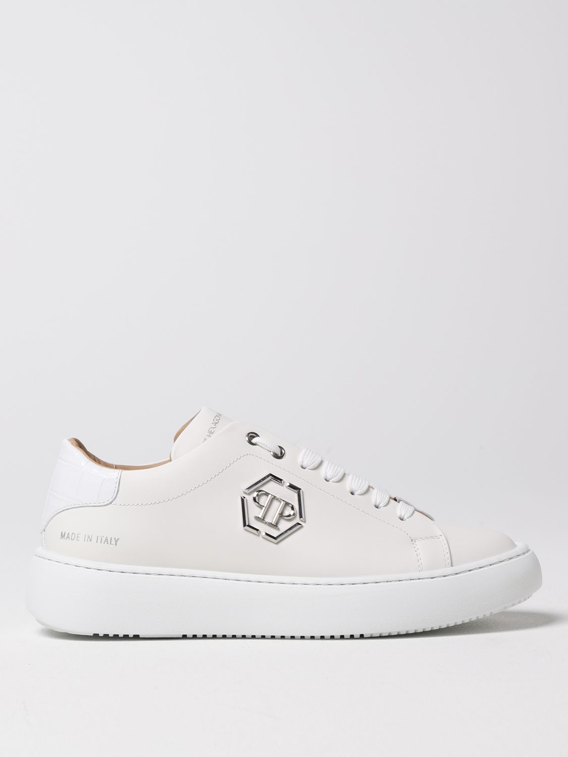 Kreunt Tomaat Isoleren PHILIPP PLEIN: sneakers for man - White 1 | Philipp Plein sneakers  SACSMSC3810PLE075N online on GIGLIO.COM