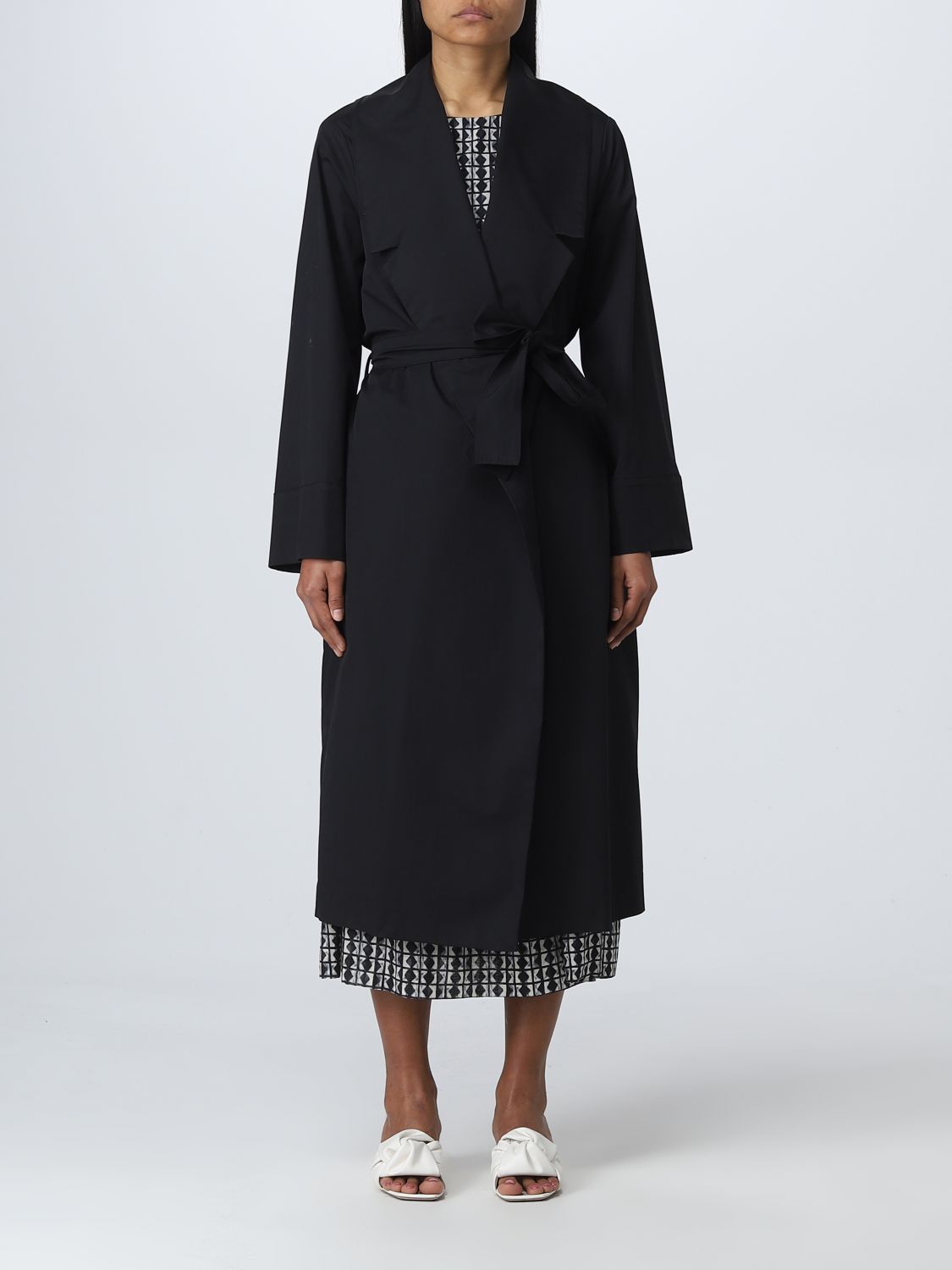 Alessia Santi Coat  Woman In Black