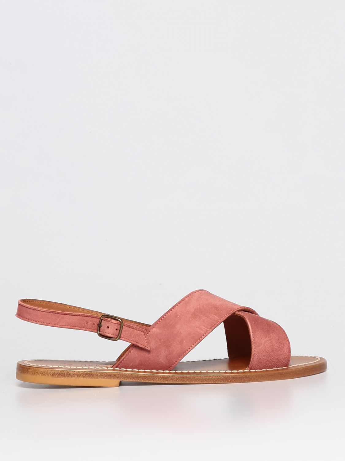 K. JACQUES: flat sandals for woman - Blush Pink | K. Jacques flat ...