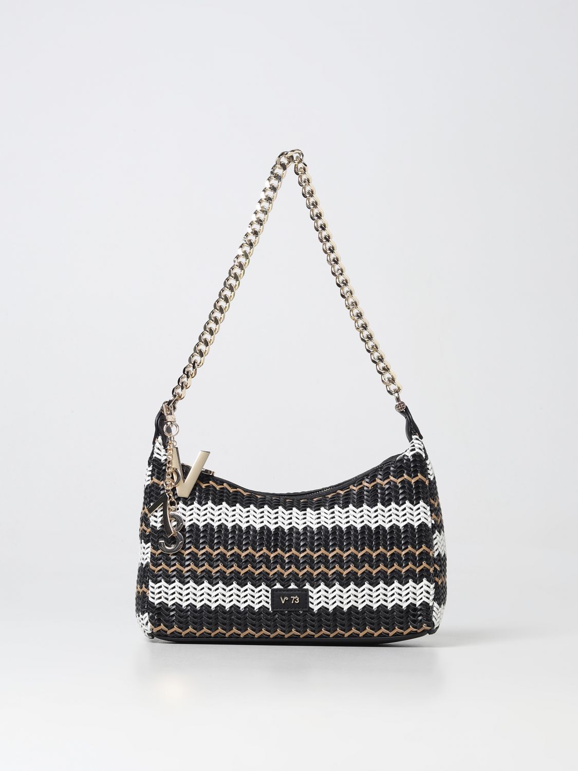 V73: shoulder bag for woman - Black | V73 shoulder bag 73BS6U503 online ...