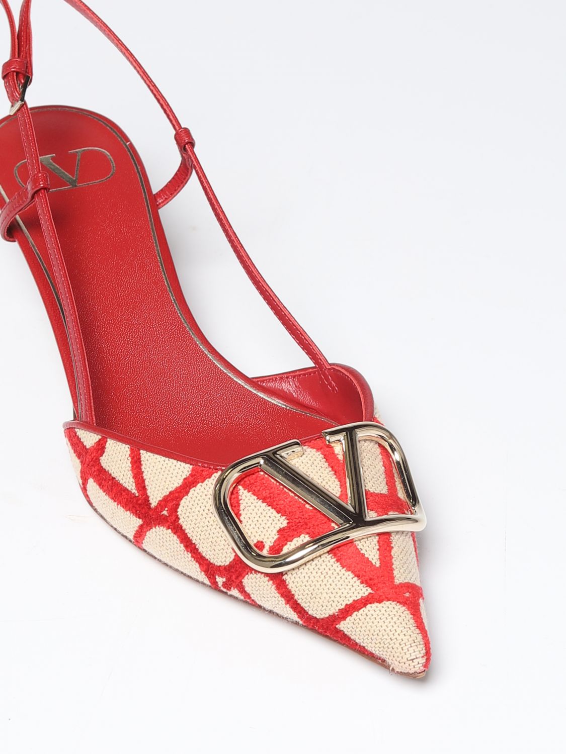 VALENTINO GARAVANI: high heel shoes for woman - Red | Valentino ...