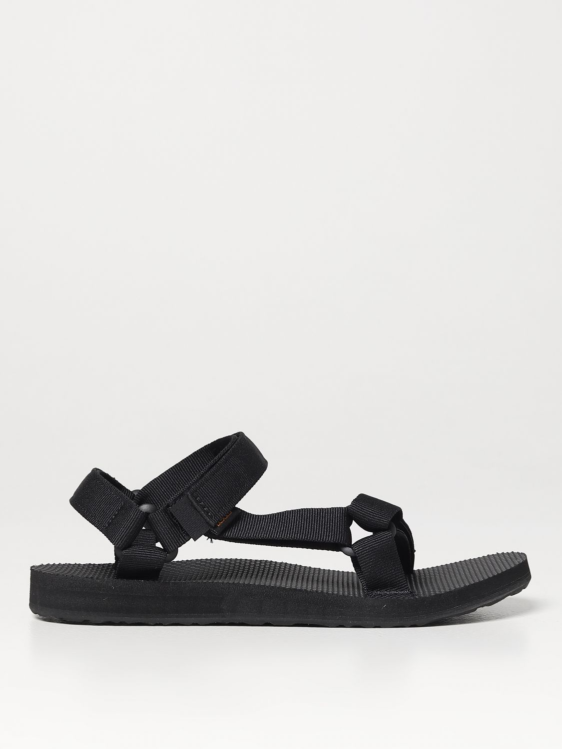 Shop Teva Flat Sandals  Woman Color Black
