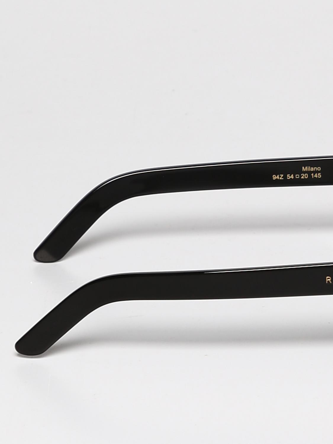 Occhiali da sole Retrosuperfuture: Occhiali da sole Milano Retrosuperfuture in acetato nero 3