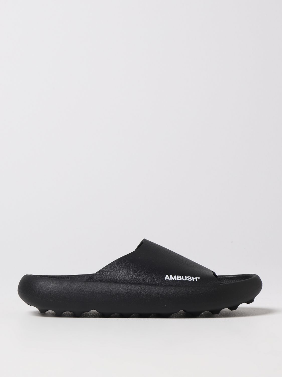 Shop Ambush Flat Sandals  Woman Color Black