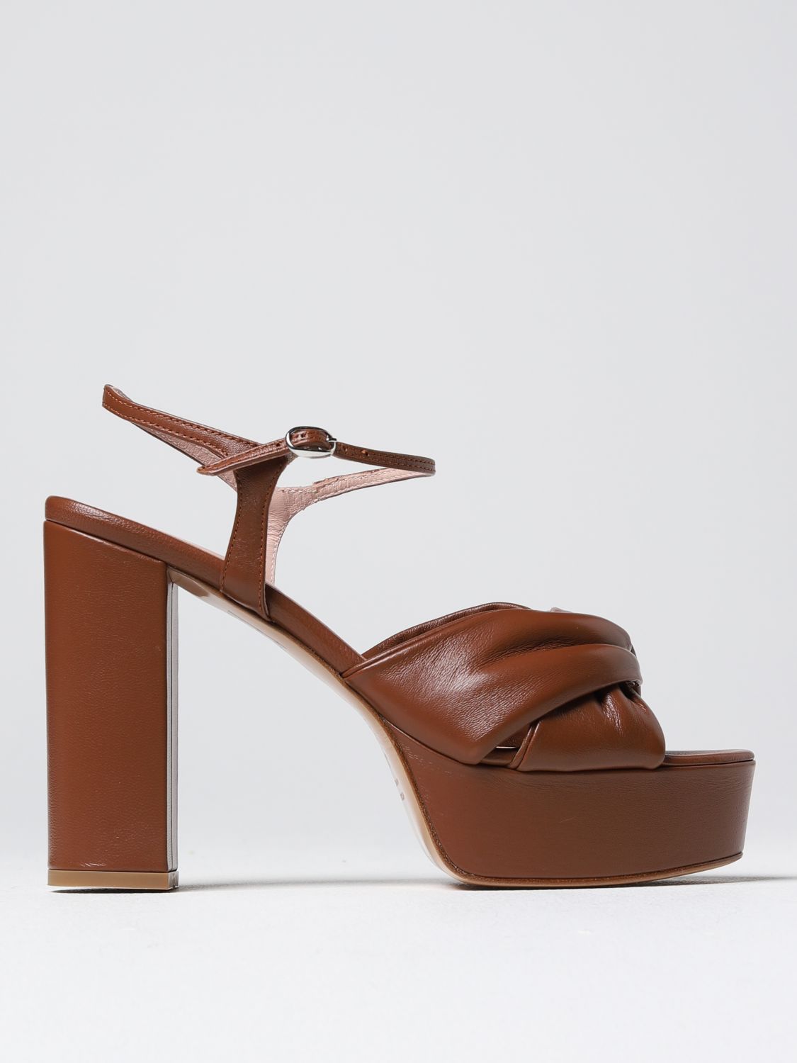 Anna F. Shoes  Woman Color Leather