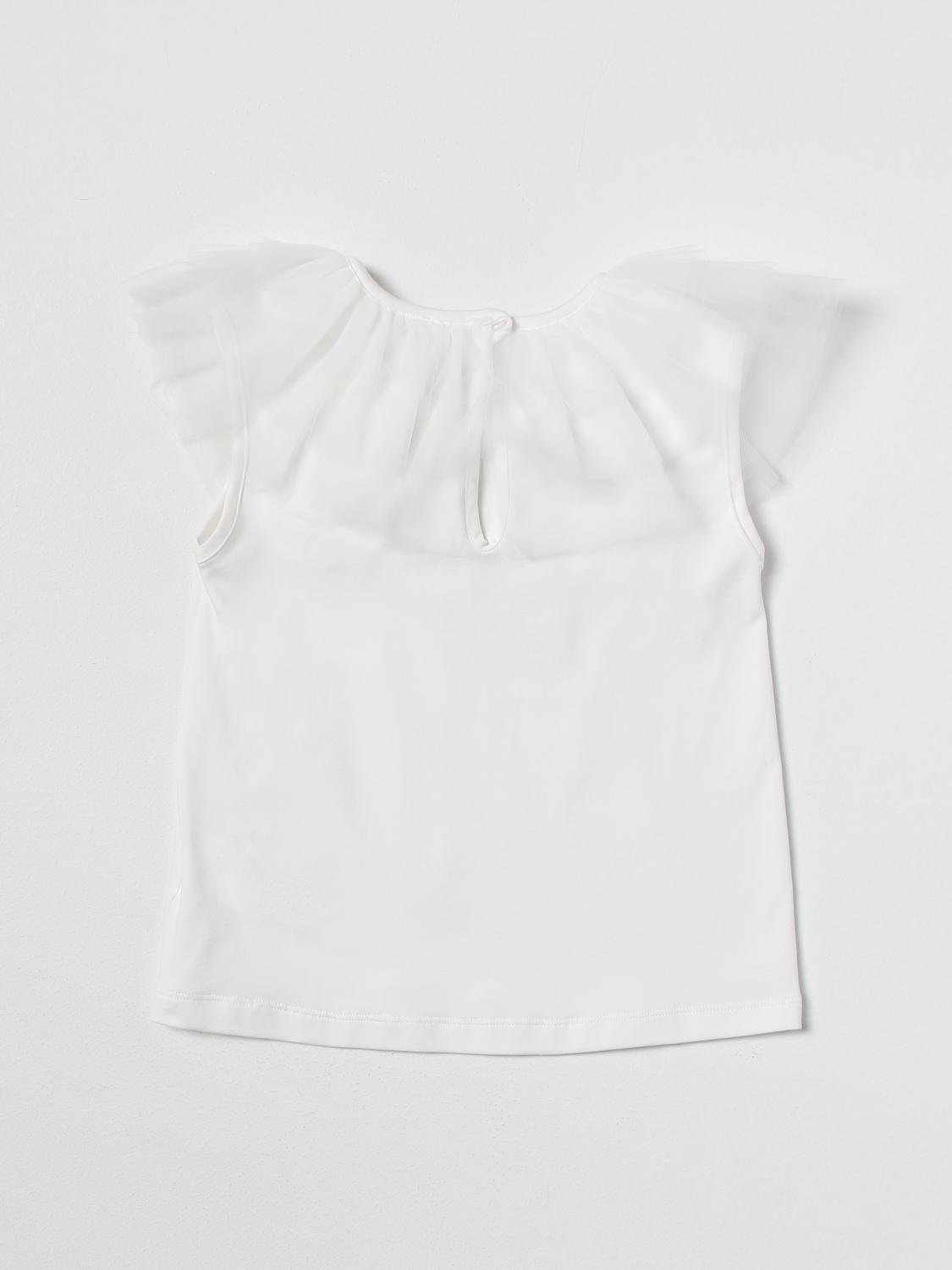 LE BEBE' tshirt for girls White Le Bebe' tshirt LBG4766 online