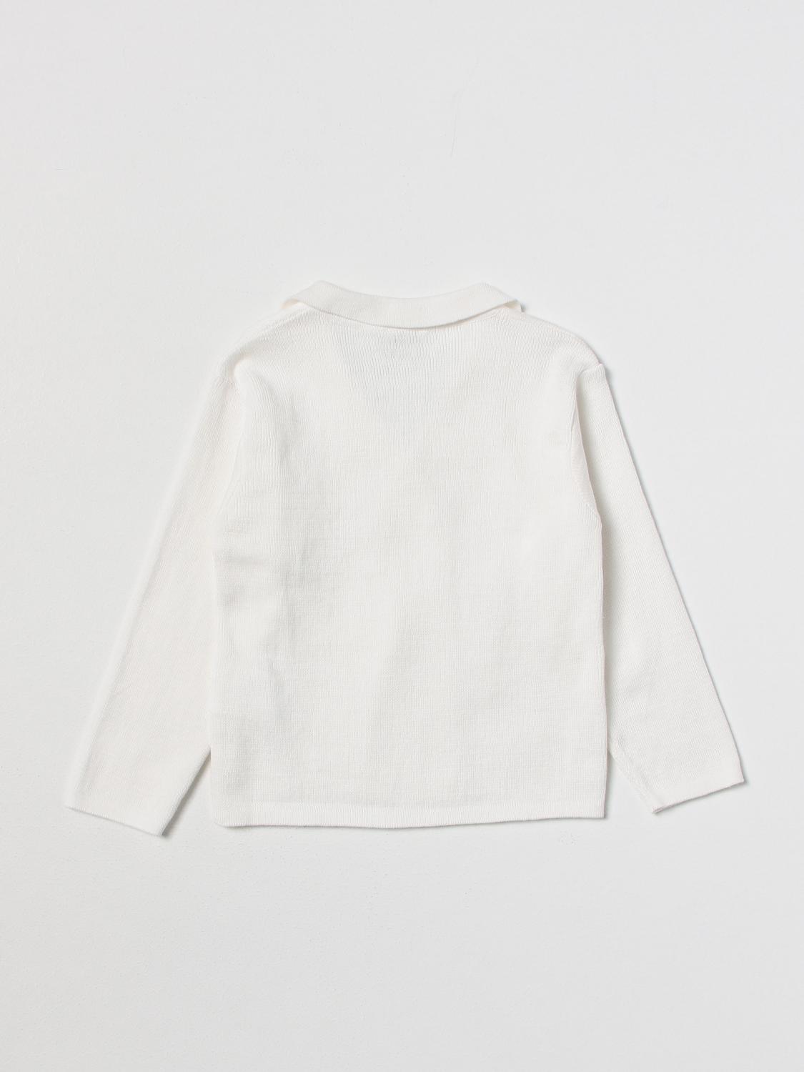 LE BEBE' sweater for baby Yellow Cream Le Bebe' sweater LBB4134