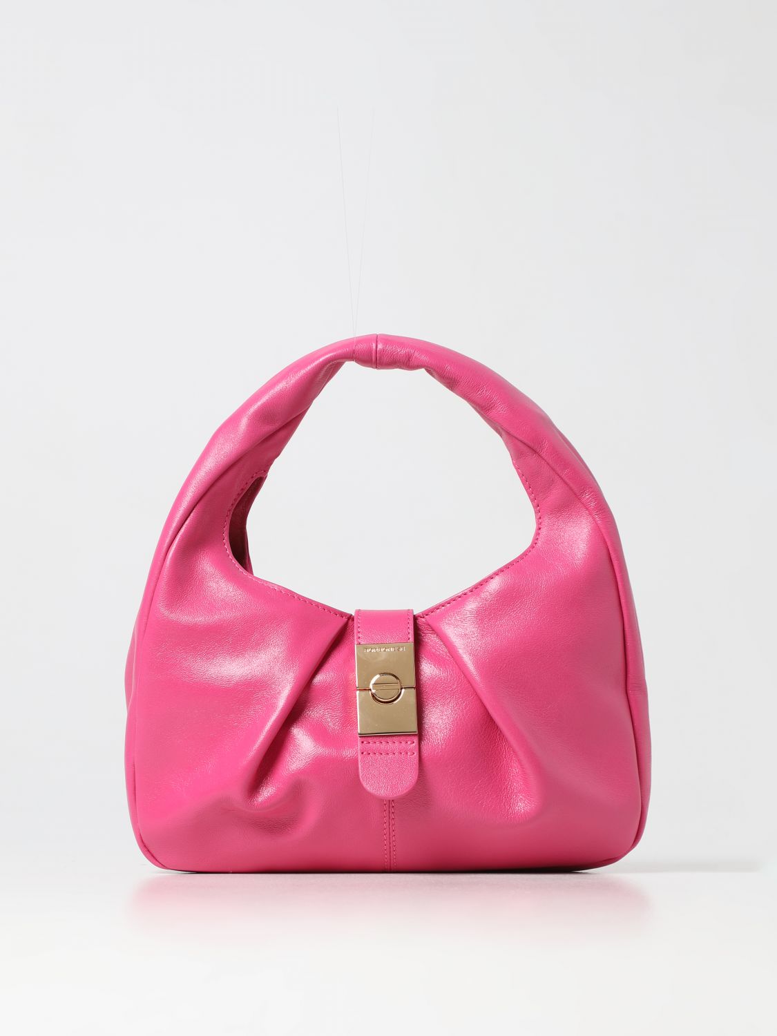 BORBONESE: shoulder bag for woman - Fuchsia | Borbonese shoulder bag ...