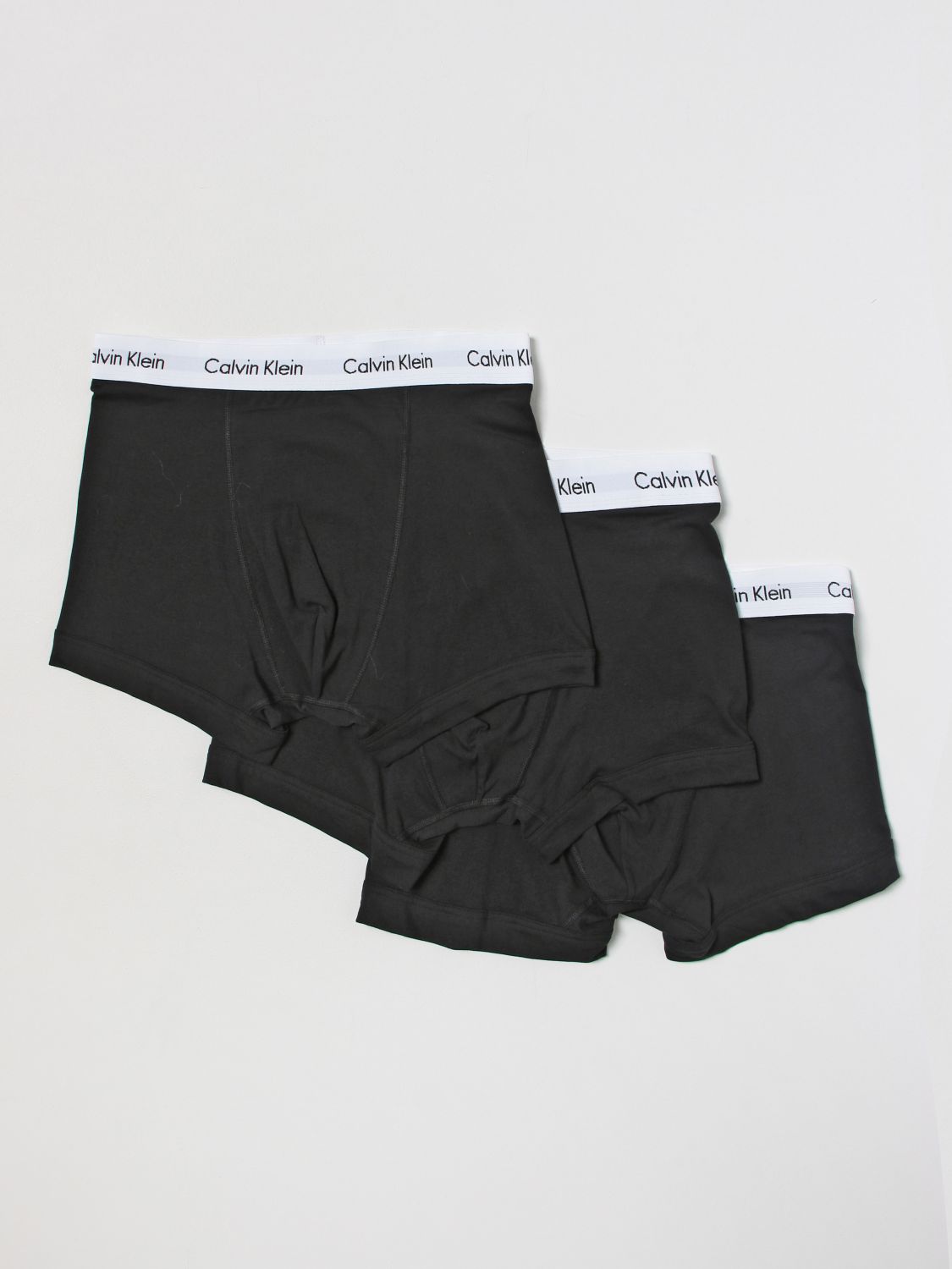 CALVIN KLEIN UNDERWEAR: underwear for man - Black | Calvin Klein ...