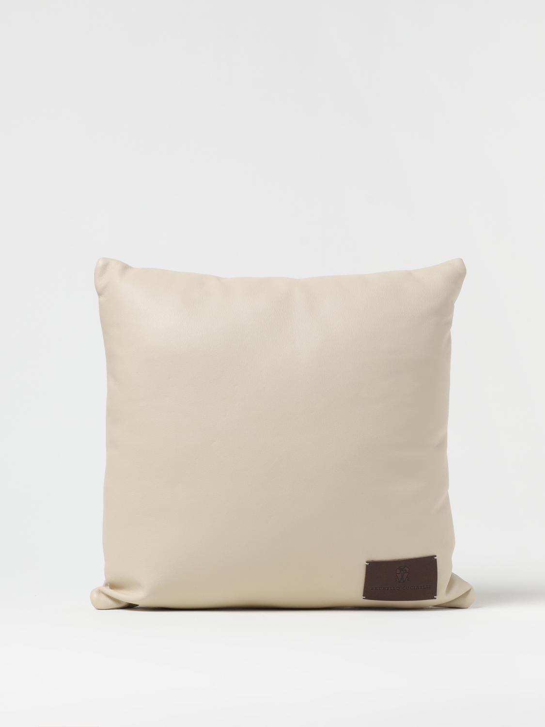 Brunello Cucinelli Pillow Homeware In Neutral