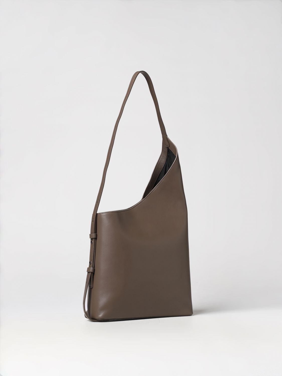 AESTHER EKME: shoulder bag for women - Military  Aesther Ekme shoulder bag  03PF23DSL10 online at
