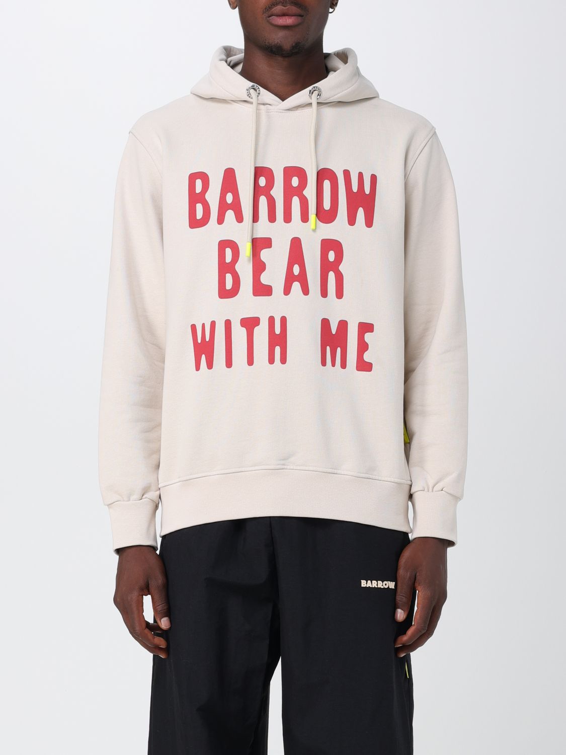 Shop Barrow Sweatshirt  Men Color Beige