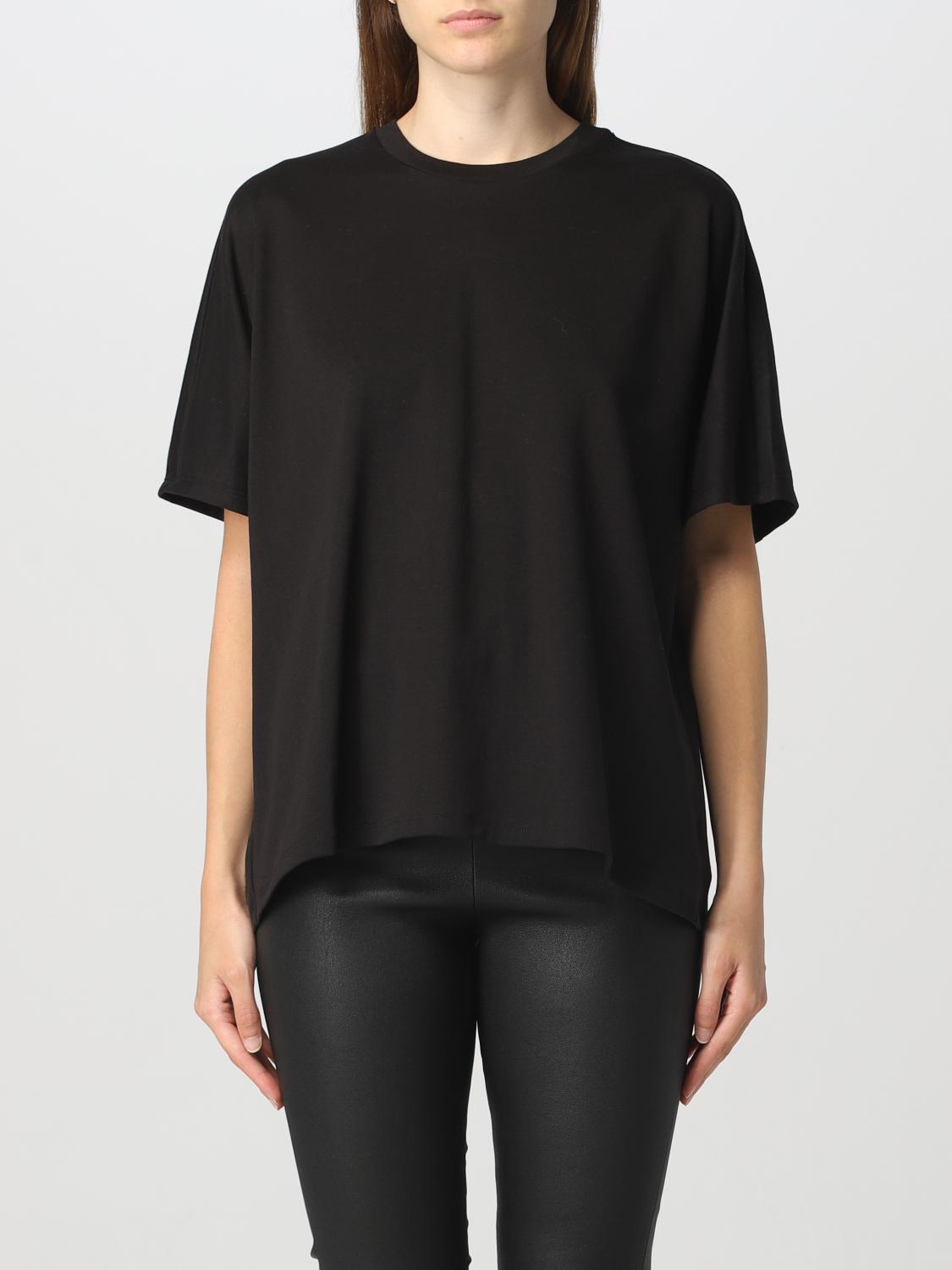 T-Shirt THEORY Woman colour Black