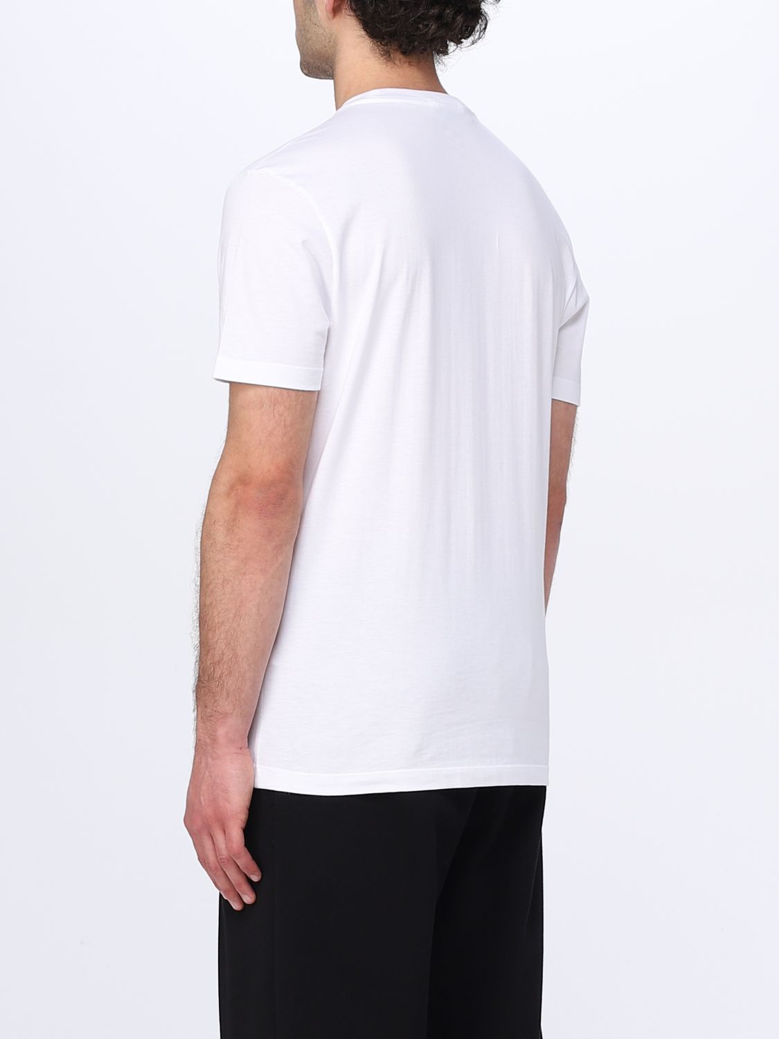 VERSACE: t-shirt for man - White | Versace t-shirt 10084811A08489 ...