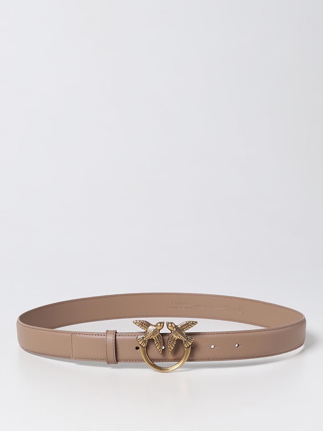 Belt PINKO Woman colour Beige