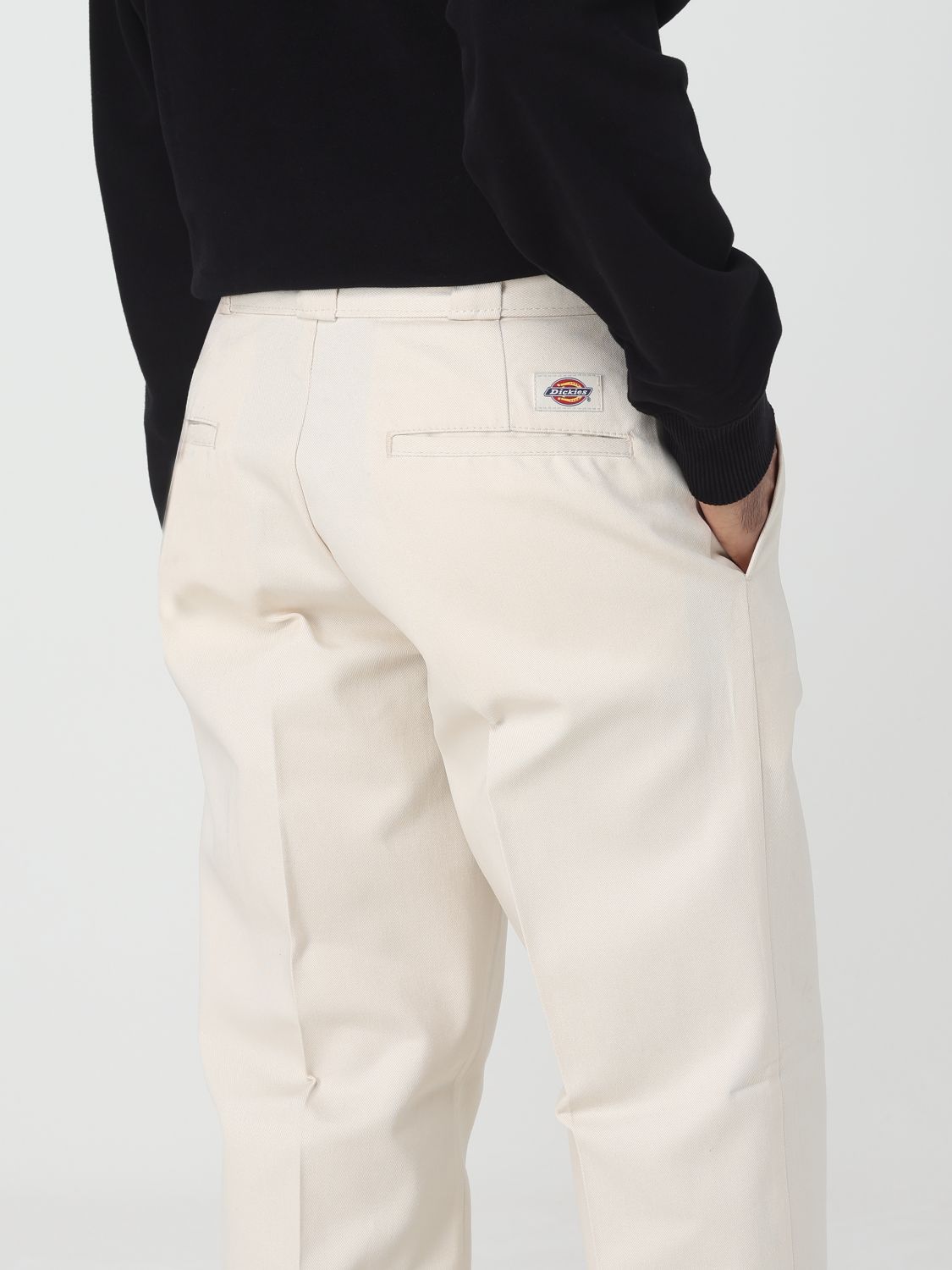 Dickies Outlet: pants for man - Beige  Dickies pants DK0A4XK6 online at