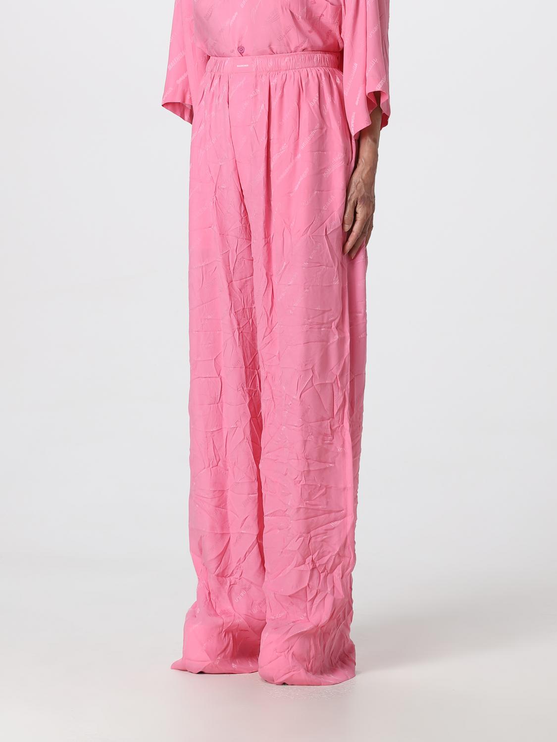 balenciaga pants womens pink