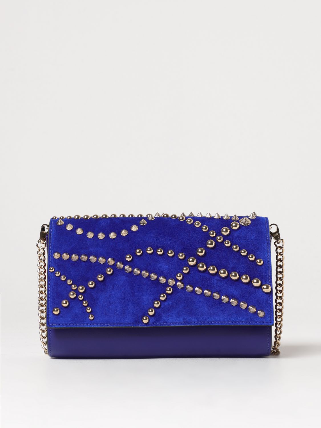 CHRISTIAN LOUBOUTIN Triloubi studded trio gusset shoulder chain crossbody  bag For Sale at 1stDibs | christian louboutin studded crossbody bag,  christian louboutin crossbody bag, louboutin bag studded