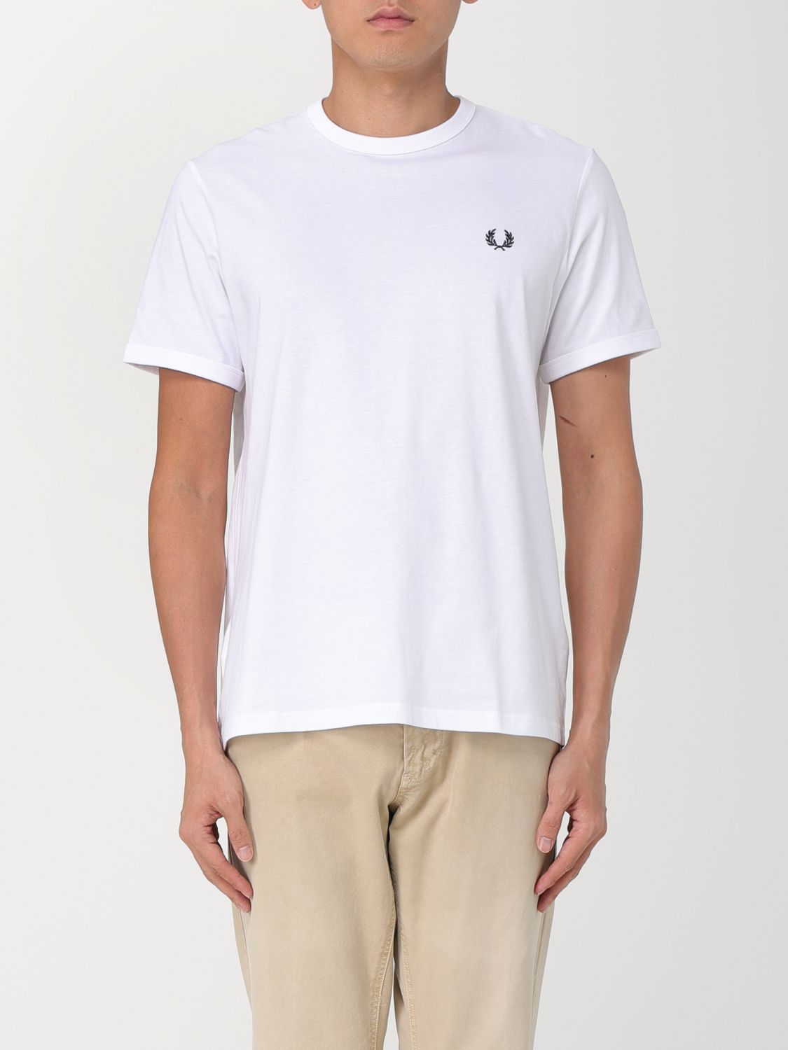 Fred Perry T-shirt  Men In White