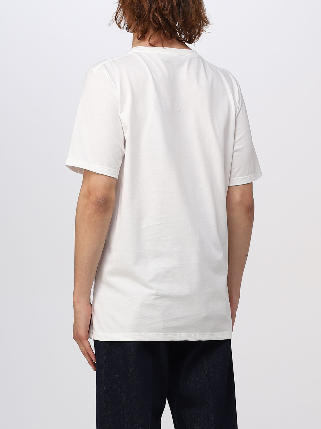 WIPEOUT: t-shirt for man - White | Wipeout t-shirt STRUPPEN #05 online ...