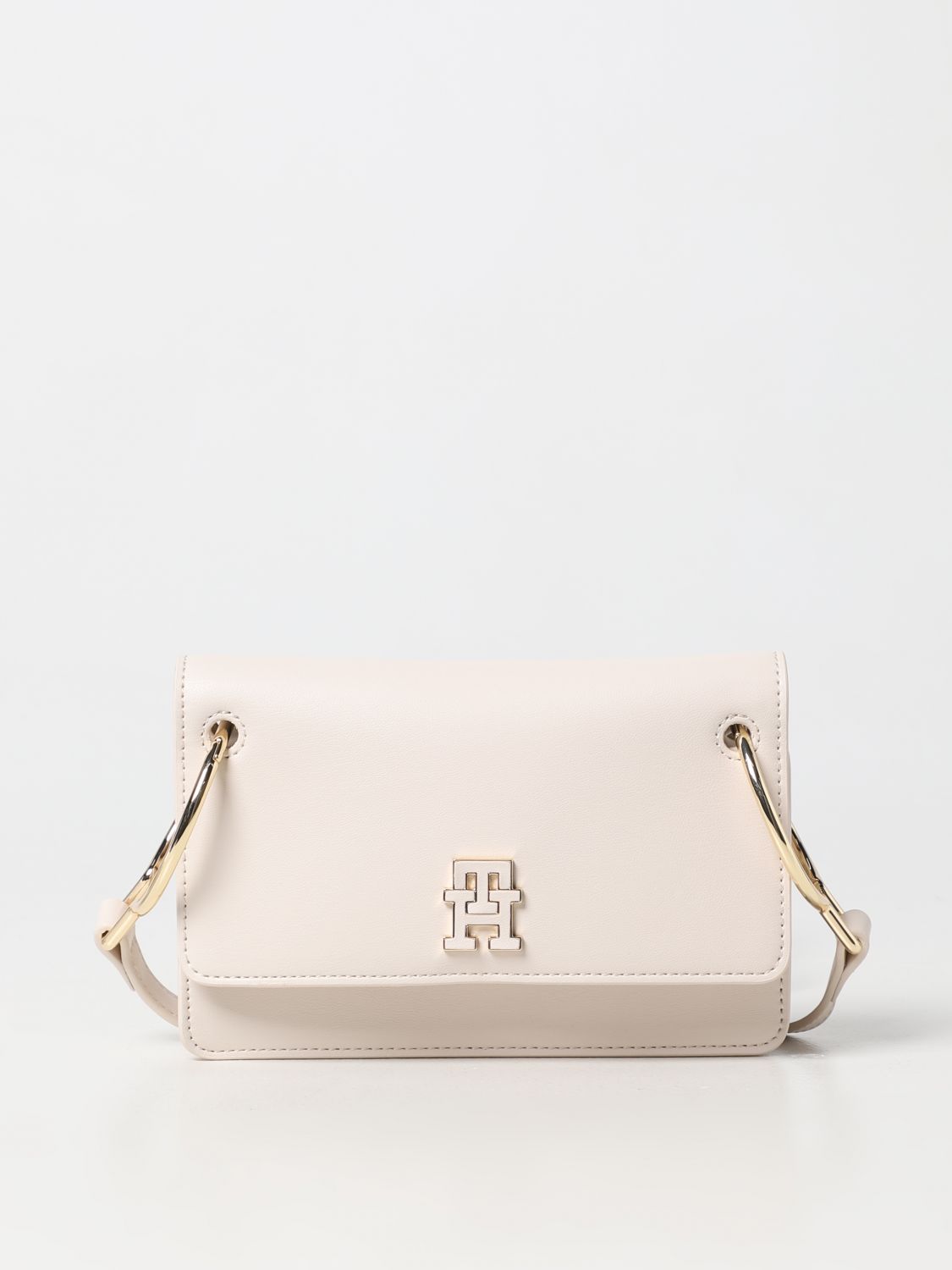 TOMMY HILFIGER: crossbody bags for woman - White | Tommy Hilfiger ...