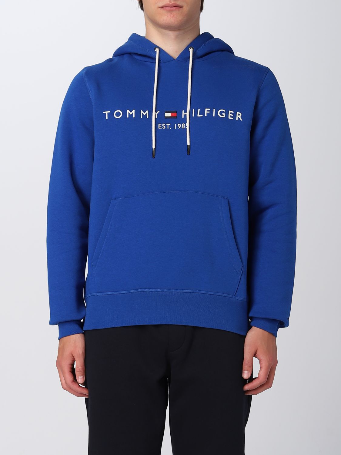 HILFIGER: sweatshirt for man - Royal Blue | Tommy Hilfiger sweatshirt MW0MW11599 online at