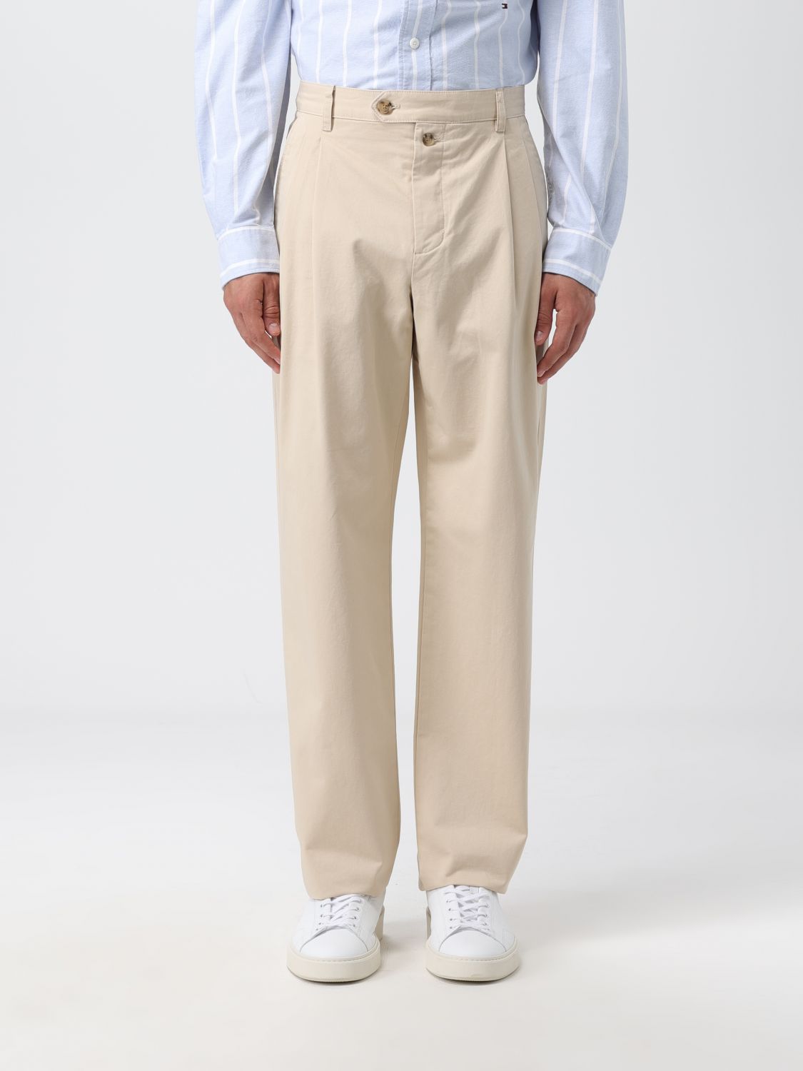 trousers tommy hilfiger collection men colour beige
