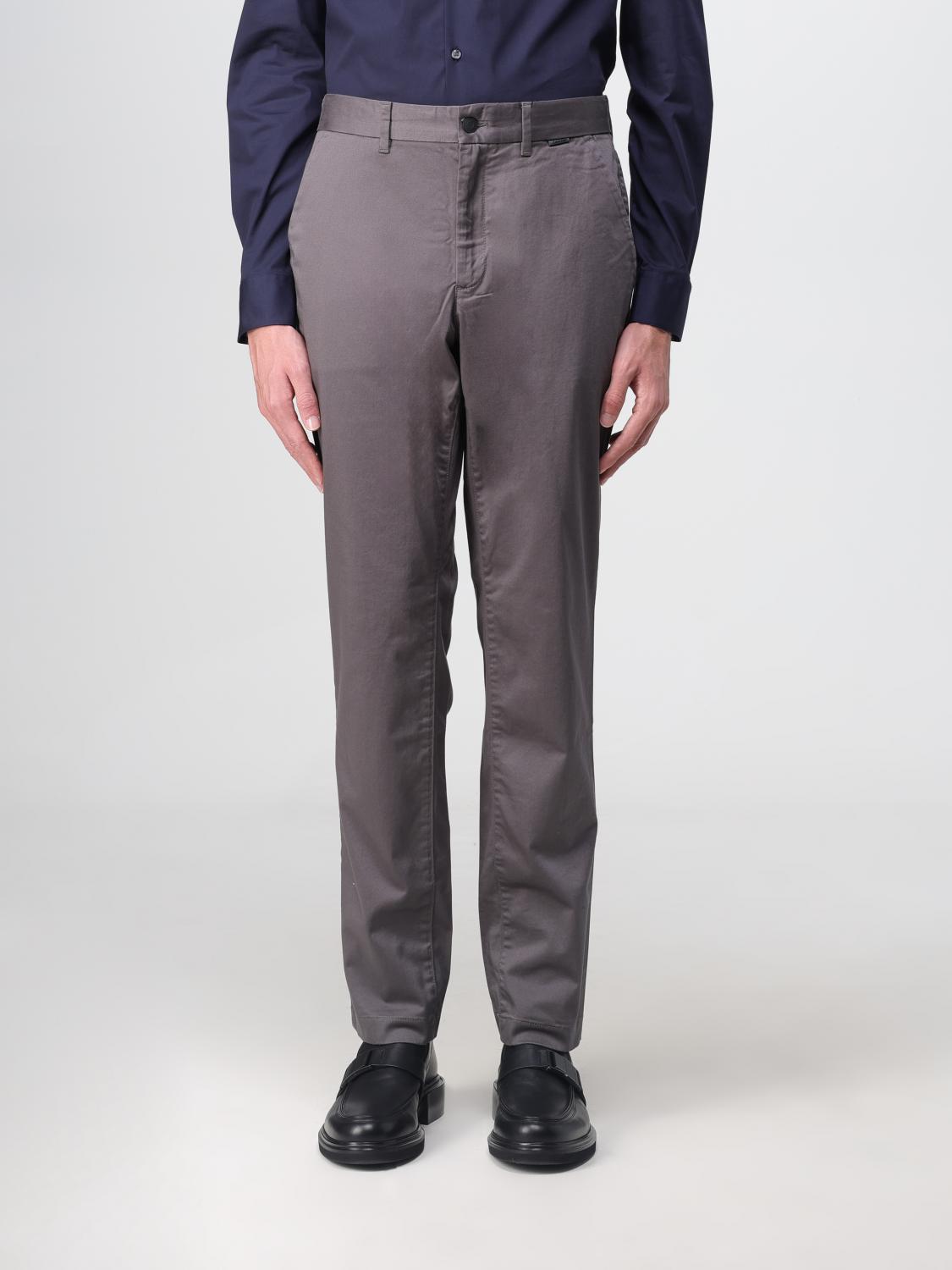Pants CALVIN KLEIN Men color Grey
