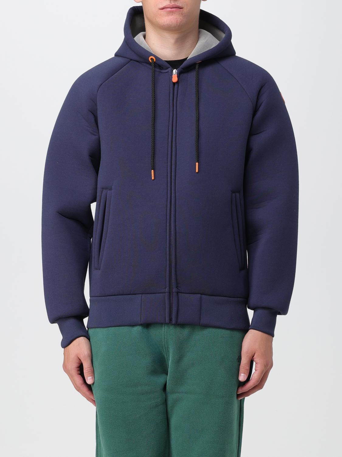 Save The Duck Jacket  Men Color Navy