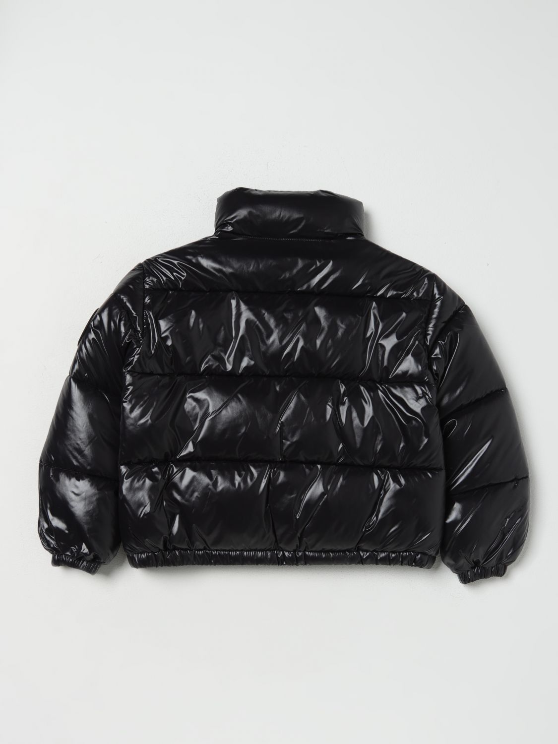 Zara black hotsell shiny puffer jacket