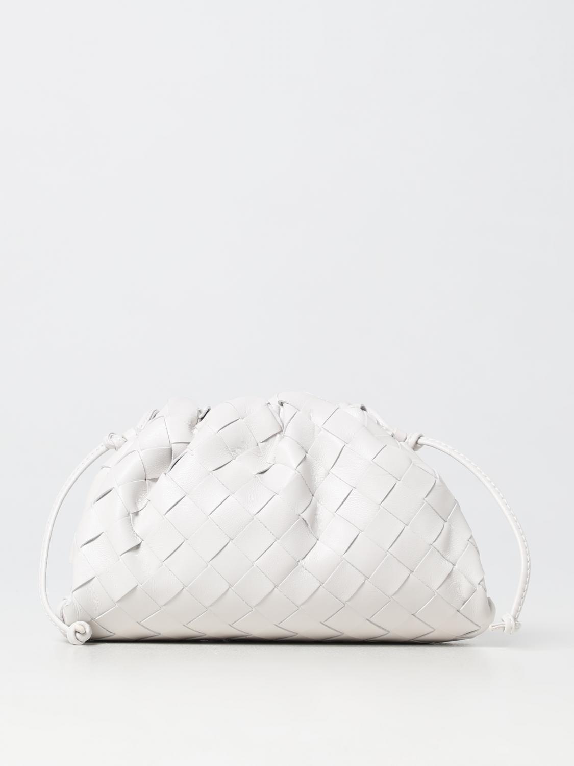 Bottega veneta metallic on sale clutch