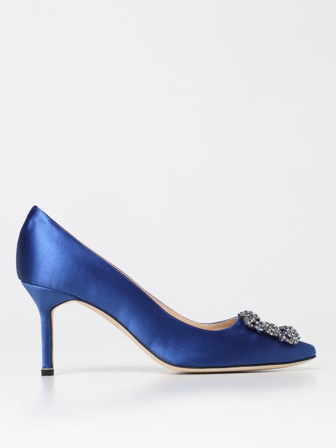 Manolo Blahnik Shoes Woman Color Royal Blue | ModeSens