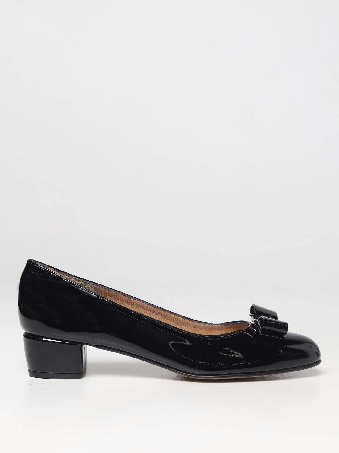 Ballet Pumps FERRAGAMO Woman Colour Black