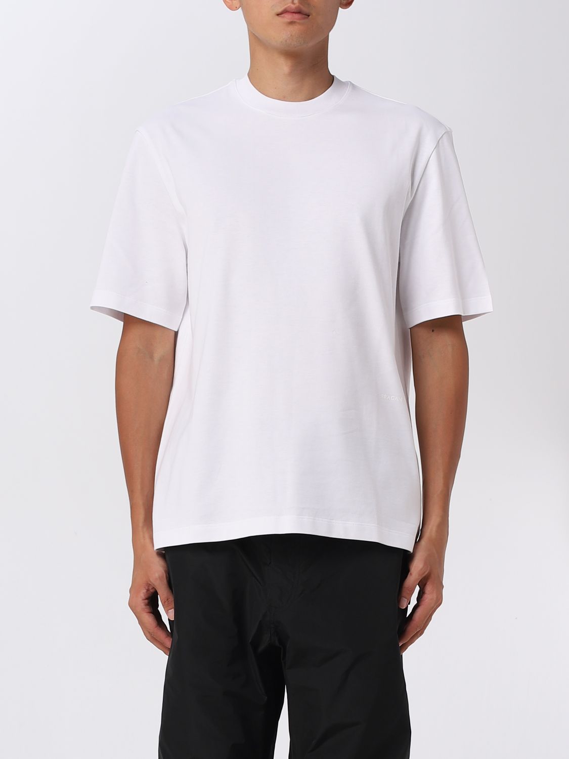 Shop Ferragamo Cotton T-shirt In White