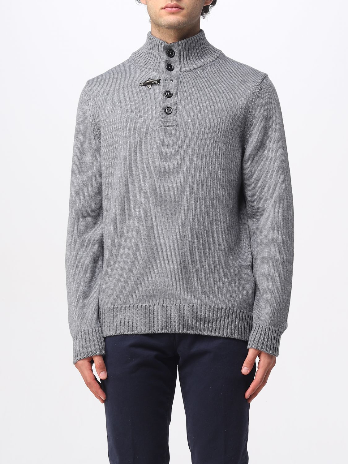 Shop Fay Sweater  Men Color Grey