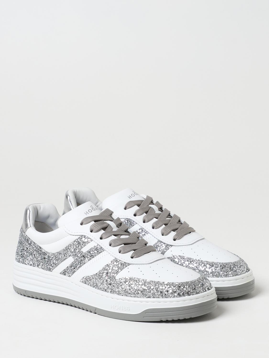 HOGAN sneakers for women Silver Hogan sneakers GYW6300EU50SE9