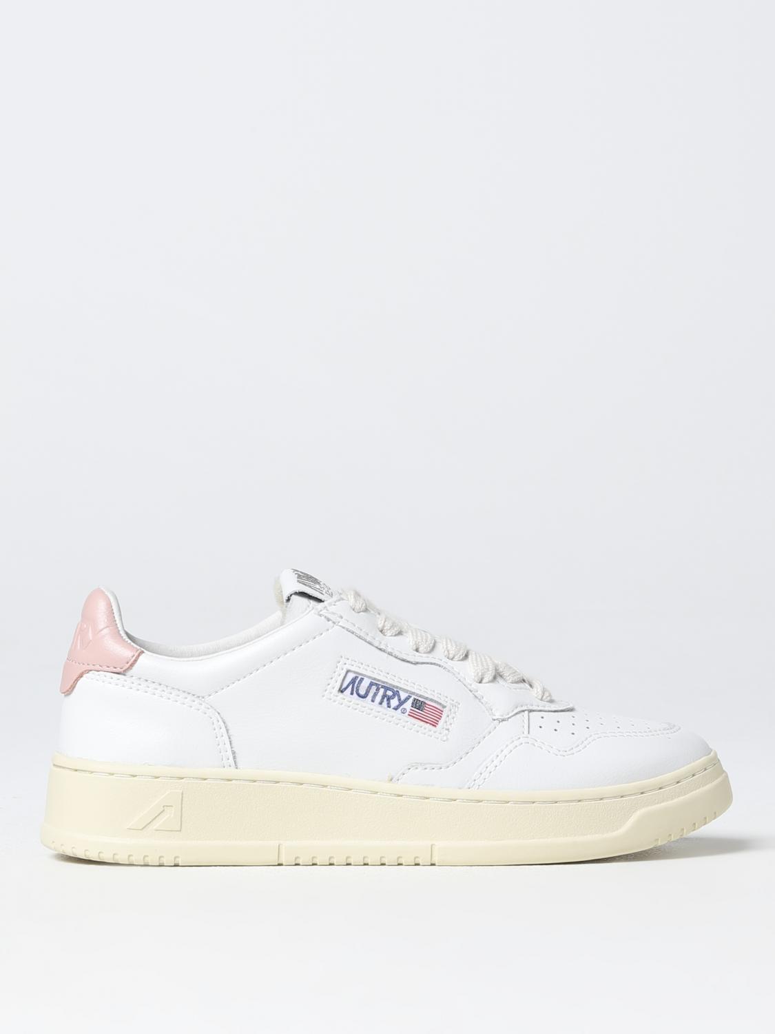 Autry Medalist Low Leather Low-top Sneakers In White