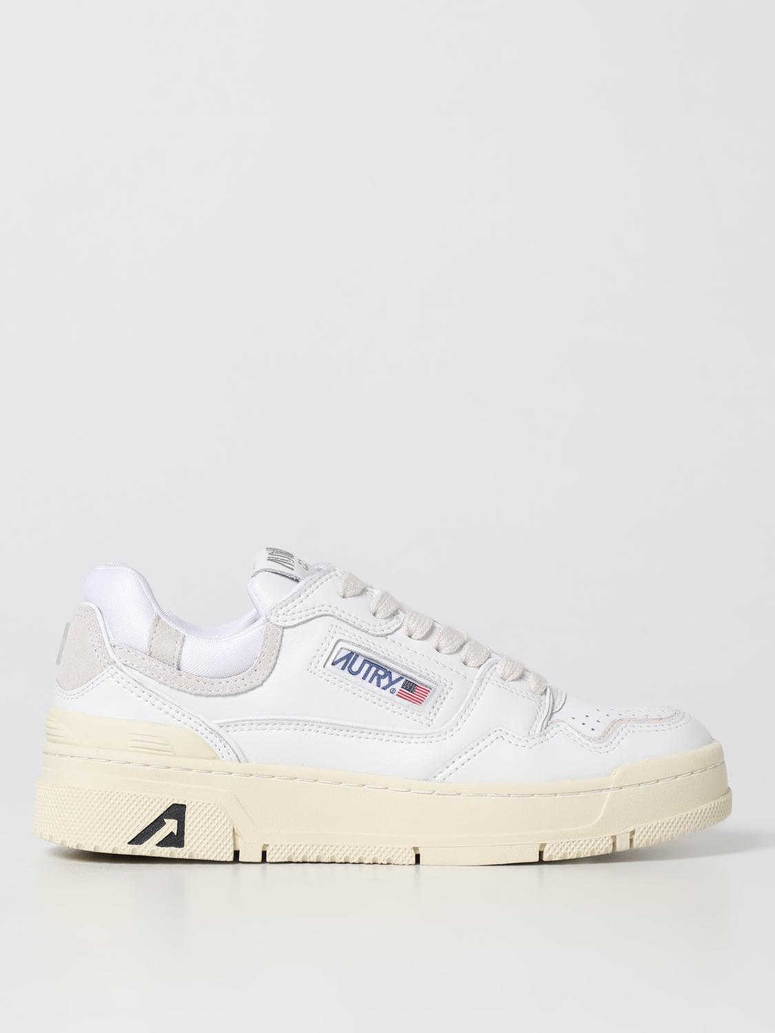Autry Low-top Sneakers Distinctive Padded Collar In White