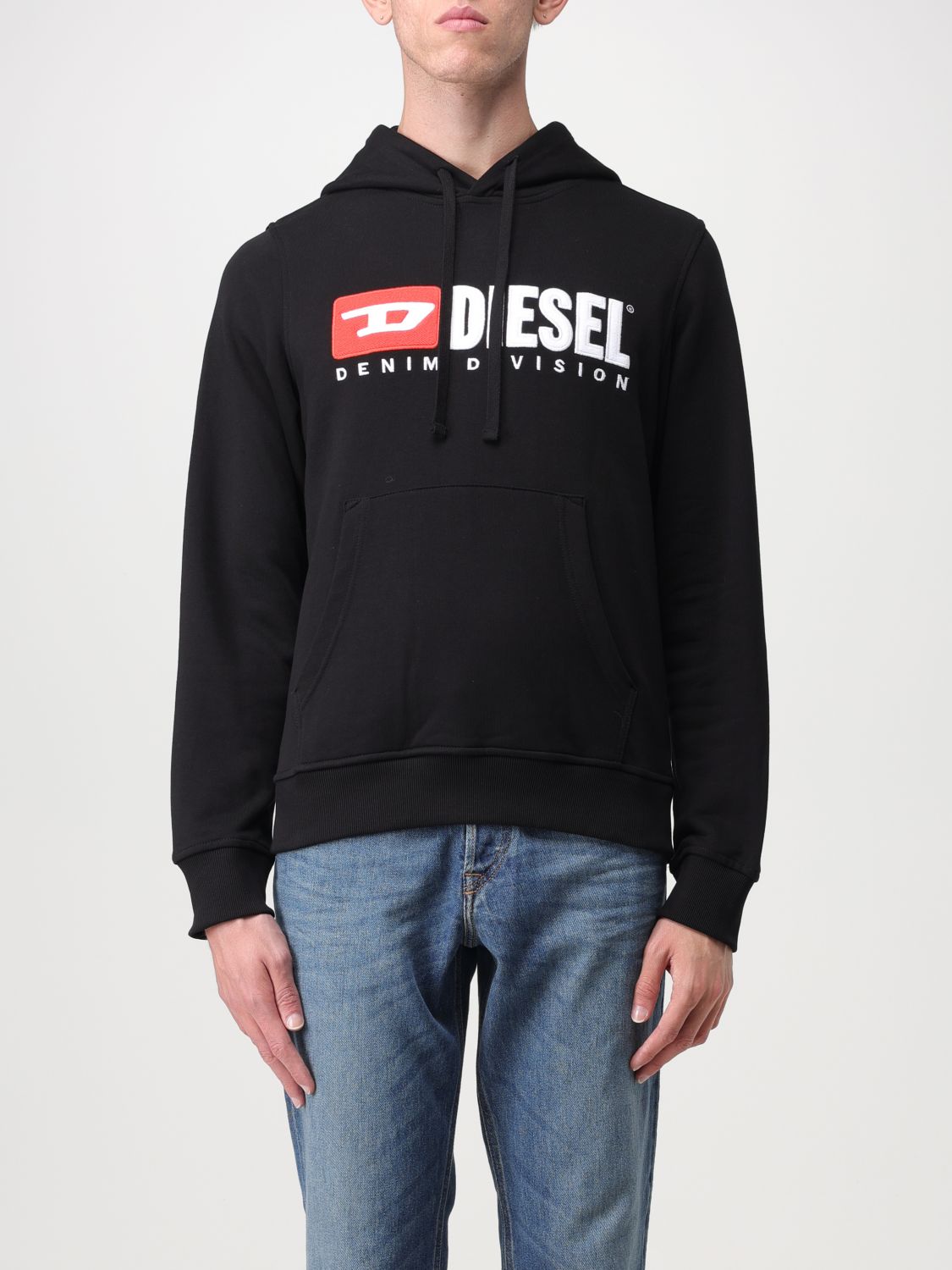 Shop Diesel Sweatshirt  Men Color Black